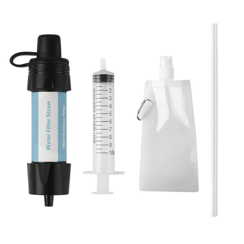 Portable Mini Water Purifier Straw for Outdoor Adventure, Camping, and Emergency Survival