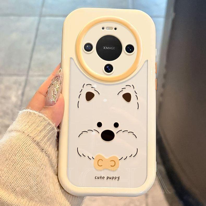 Applicable to Huawei mate11 mobile phone case artistic sense niche HUAWEImate11pro light luxury line West Highland