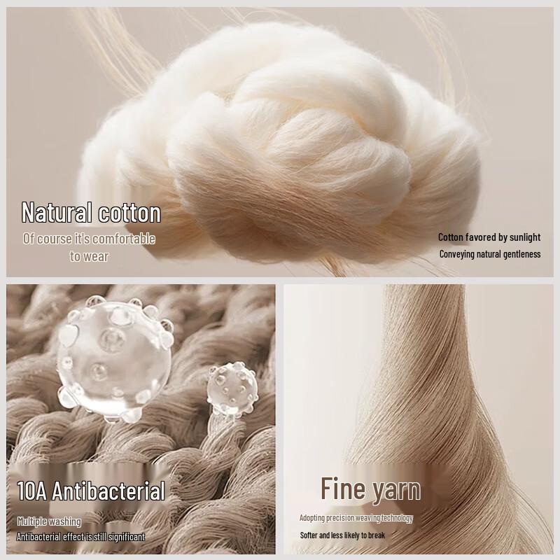 MaoRen Men's Antibacterial Cotton Boxer Briefs 4-Pack