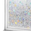 Colorful Thickened Translucent Window Stickers for Bedrooms & Living Rooms - Anti-Peep Glass Film for Offices