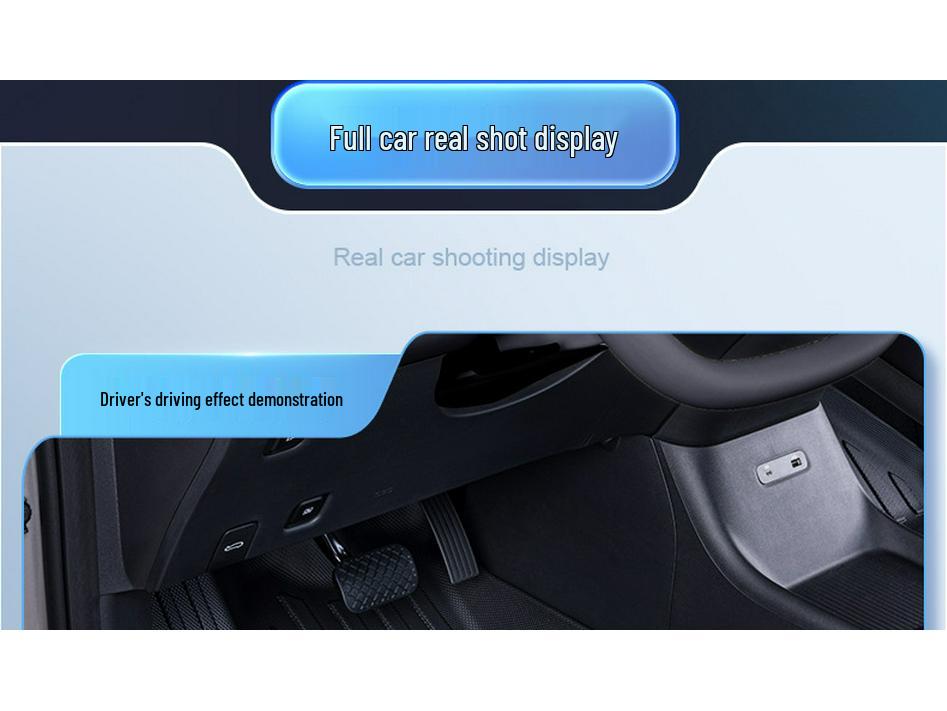 Leapmotor B01 TPE2026 Floor Mats: Custom Five-Seater Car Interior Carpet Accessories