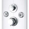 Shower Panel 25*43*120 Cm Silver