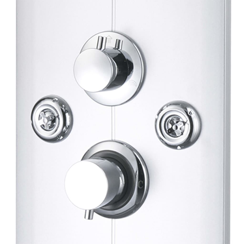 Shower Panel 25*43*120 Cm Silver