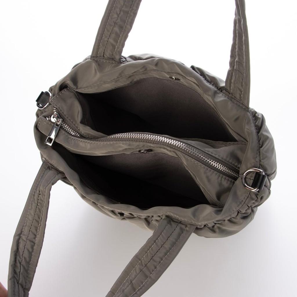 [Kashkash] Rubber Quilted 2-Way Tote Bag