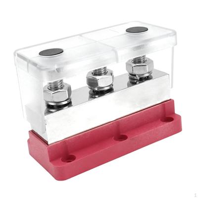 Sammelschiene Stromverteilerblock 48V 600A Bootszubehör Wohnmobil Hoher Strom Einfache Installation Anhänger