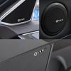 For BMW Series ECar Audio Speaker 3D Aluminum Emblem Stickers For BMW X1 X2 X3 X4 X5 X6 F30 F34 E90 G20 F20 F21 F22 Auto Badge Decal Accessories
