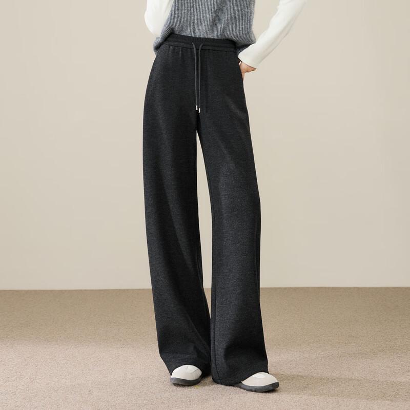 

Женские зимние брюки палаццо из ацетата и шерсти на подкладке 30