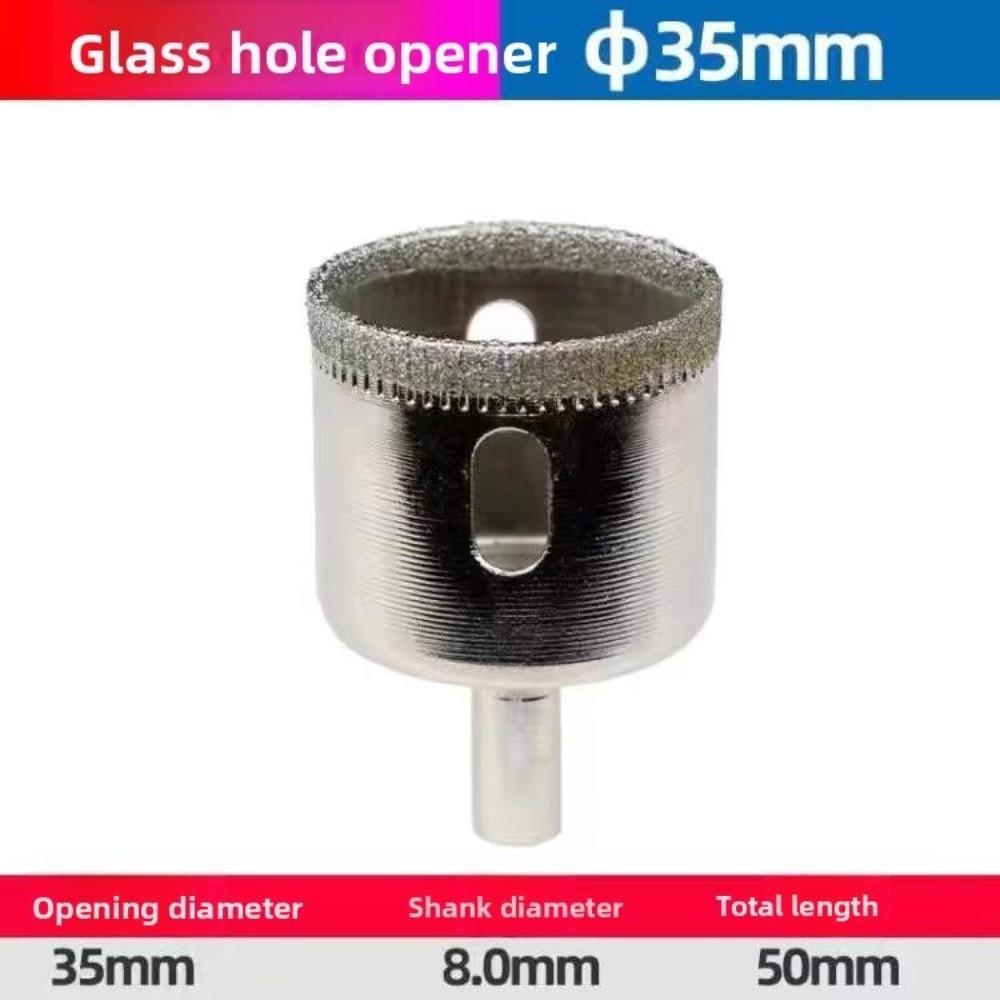 6-110mm Glass Hole Saw Drilling Crown Drill Bits Durable Diamond Hole Saw  Marble Drilling