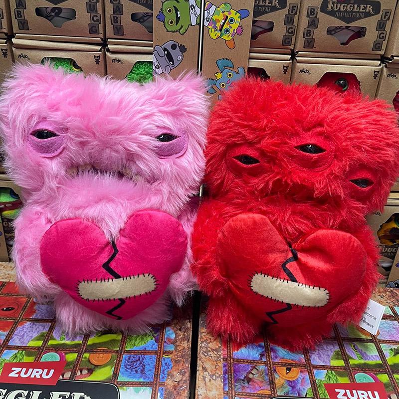 23cm Ugly Cute Monster Plush Toy Funny Tooth Creature Stuffed Animal Doll Gift For Kids
