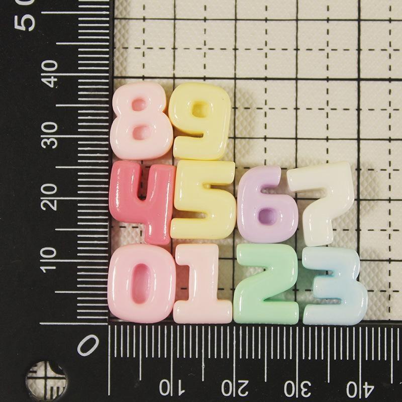 Acrylic Alphabet Beads 50PCS Smooth Surface Pastel Candy Color for DIY Jewelry Bracelet Anklet Kids Craft