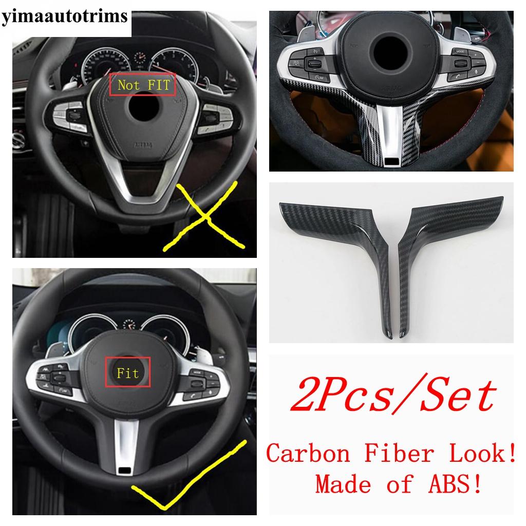 Head Lamp Handle Bowl Dashboard Gear Box Panel Cover Kit Trim ABS Carbon Fiber Look Accessories For BMW 3 Series G20  - 2024