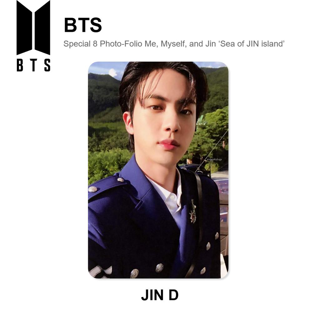 BTS Special 8 Photo-Folio Me, Myself, and Jin ‘Sea of JIN island’ Official Photocard