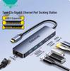 Mountain Lake Type-C Multiport Dock: HDMI, USB, Ethernet, Six-in-One Converter and Splitter