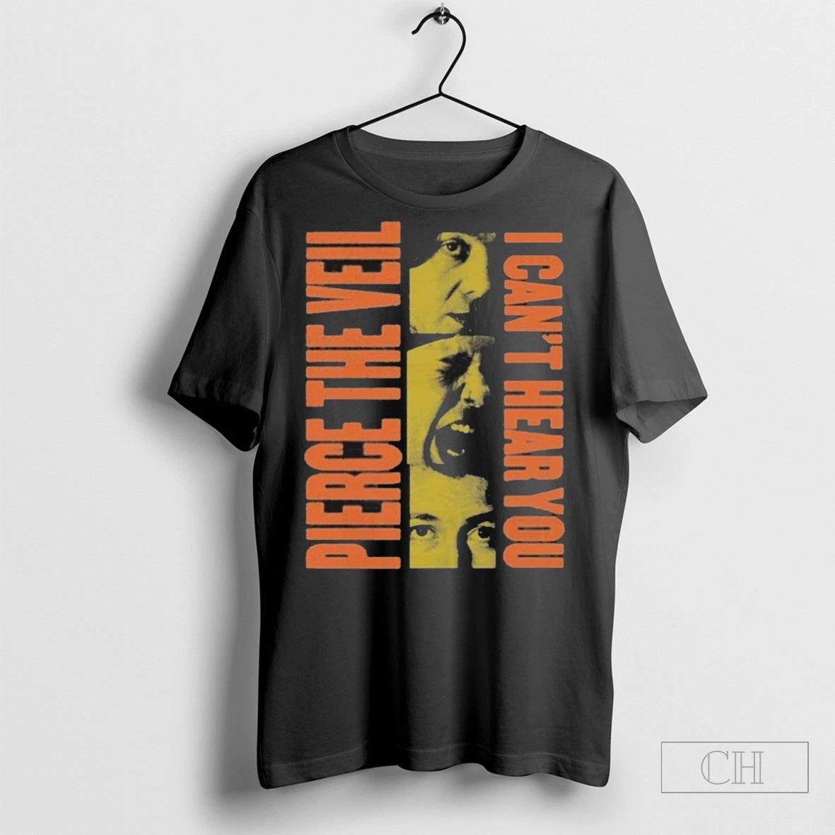 Pierce The Veil I Cant Hear You World Tour 2025 Pepper Vertical T Shirt XL