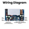 DC-DC High Power 600W Adjustable Step-down Power Supply Module With Fan DC 12-75V To 2.5-60V Buck Converter 25A Constant Current