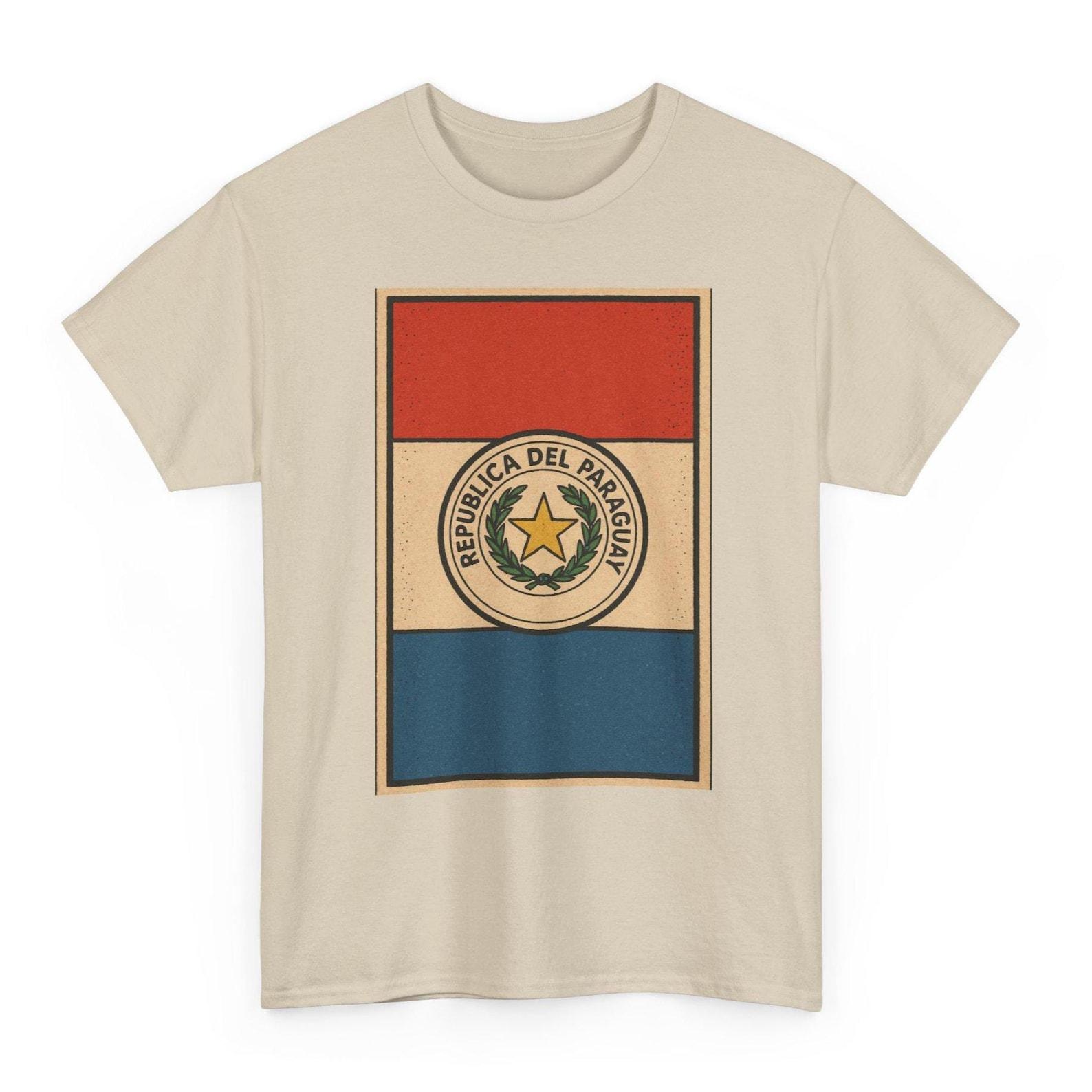 Paraguay Flag T-Shirt Unisex: Retro Asunción Tee S