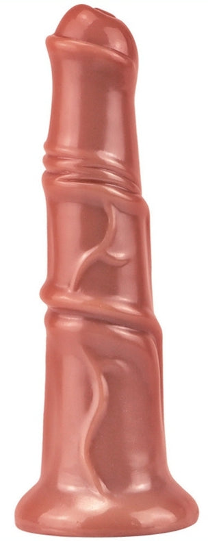 Monster Pony Dildo 23 X 6cm Brown - Animalorny - Unusual Dildos