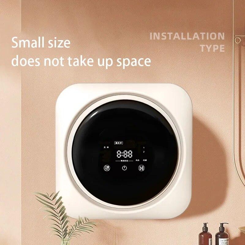 Brand New Fully Automatic Washing Machine Underwear Baby Clothes Washing and Drying Machine Touch Screen Control