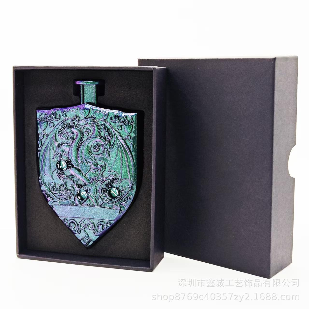

Trpg Metal Roulette Dice Press Rotating Mechanical Roller Hand Fidgeting Spinner Edc Tactile Stress Reducing Toys Counter Stress Men