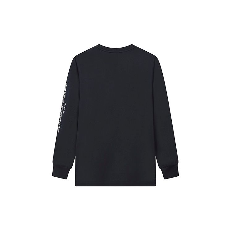 Fila Logo Print Simple Casual Sports Long Sleeve T-Shirt Men Tops Legendary-Blue F11M149210FNV