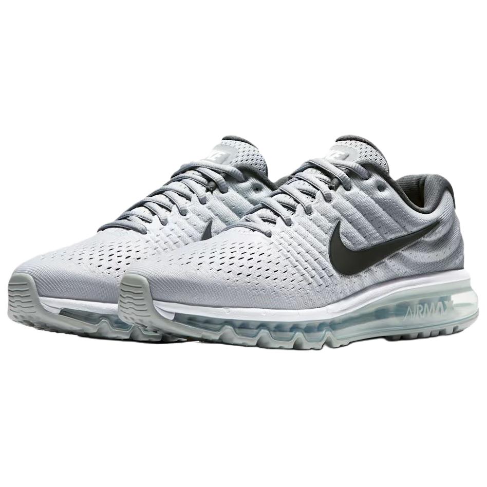 Nike Air Max 2017 Stützend Atmungsaktiv Lässig Laufschuhe Herren Grau 849559-101