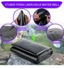 Waterproof HDPE Fish Pond Liner, 0.5mm Black Foldable Liner for Fish Farming.