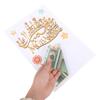 9 szt. Naklejek na okno Eid Mubarak Islamskie muzułmańskie artykuły na przyjęcie Dekoracja Ramadan Kareem do domu Prezenty Eid Al-fitr