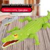 Luminous Infrared Remote-Control Electric Crawling Crocodile: Educational Kids' Toy and Simulation Animal