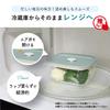Taiwa Recommended Storage Made in Microwave Dishwasher Freezer TPX Lightweight and Durable Container, Medium, 450ml, Pink, Japan, Safe, Safe, Safe,