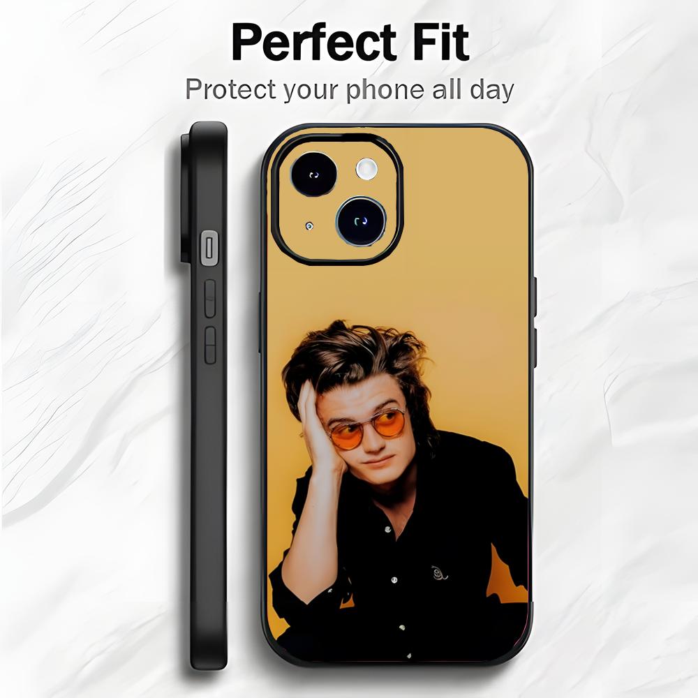 Charming Cute Actor J-Joe Keery Phone Case Phone Case Soft Packaging Lightweight For iPhone17 16 15 14 13ProMax