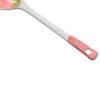 1Pc Colher de Sopa de Cerâmica Morango Bonito Sorvete Pintado à Mão Café Sobremesa Colher de Cabo Longo Acessórios de Mesa de Cozinha