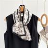 Premium Double-layer Double-sided Simple and Elegant Temperament Flower Mulberry Silk Silk Scarf Spring New Silk Scarf Women's Scarf