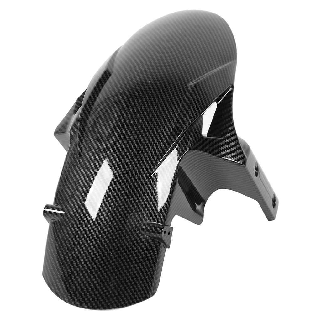 Motorcycle Front Mudguard Carbon Fiber Style Shockproof Wheel Splash Fairing Mud Flap for ZX‑6R 2019 to 2023