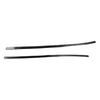 2Pcs Side Roof Molding Trims Strips Carbon Fiber Fit for Supra GR A90    Black