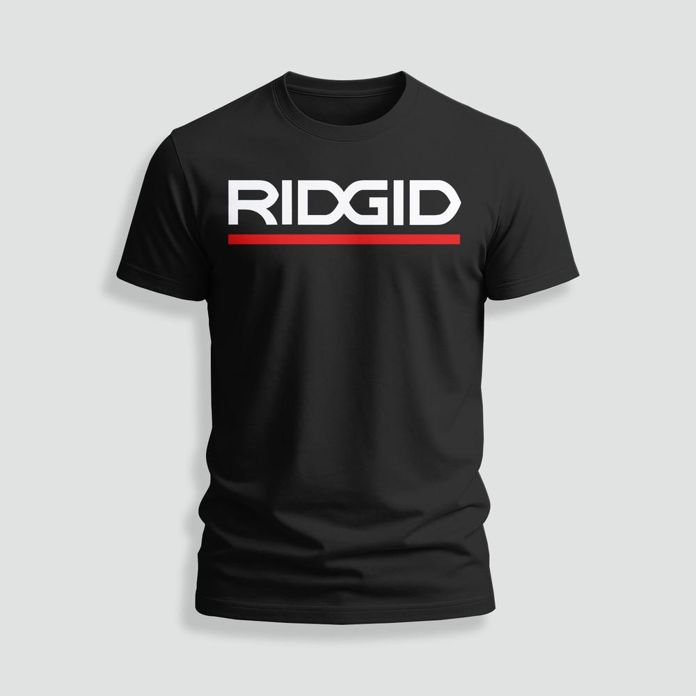 Ridgid Tools logo funny T-Shirt Size S-5XL Made in USA Unisex T-Shirt S