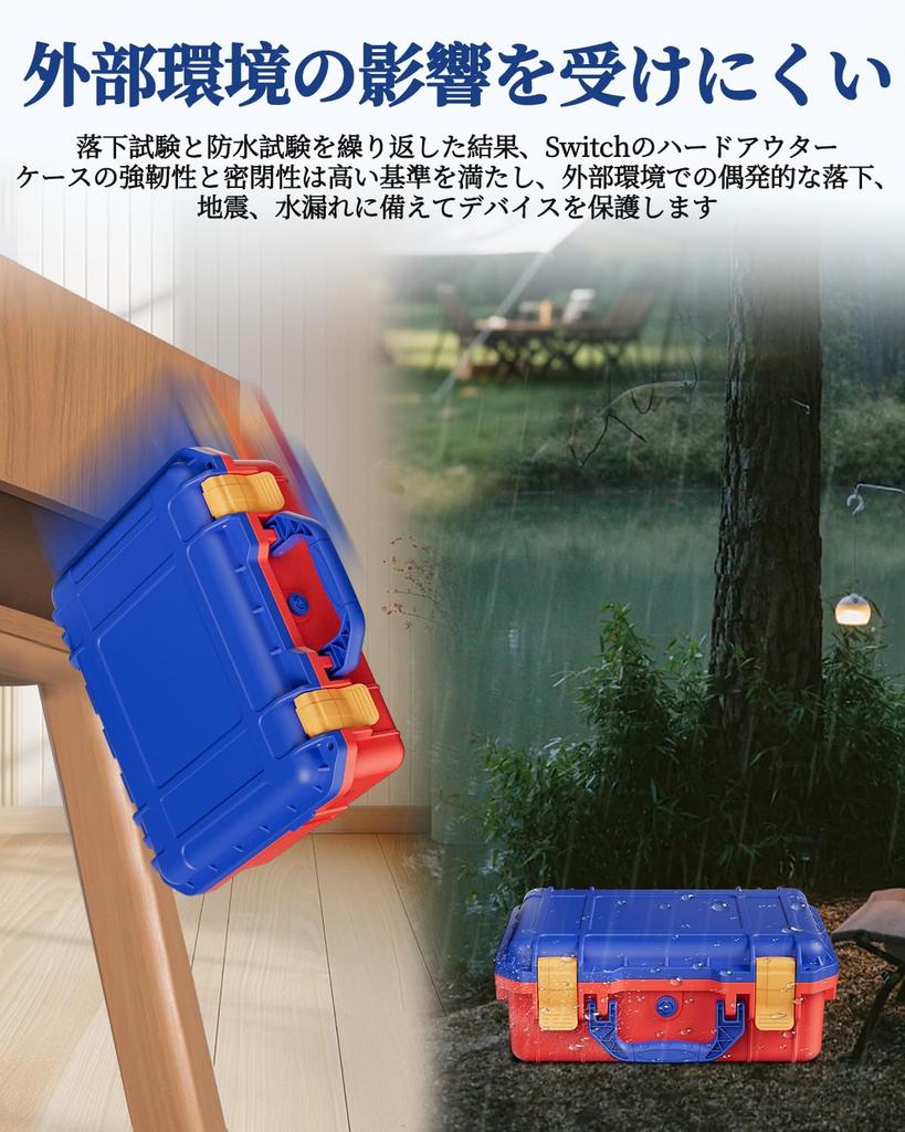 Hard Carrying Case for Nintendo Switch 2 Protective Case for Switch 2 that Compatible with NSwitch 2 Console and Stores Accessories Classic Red and