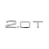 Car Styling 3D Metal Badge V10 2.0T V8T TFSI 1.8T Logo Sticker Emblem Center Cover For 114a B8 A3 8P A6 C7 8V B9 B7 B6 C6 C5 C8a114