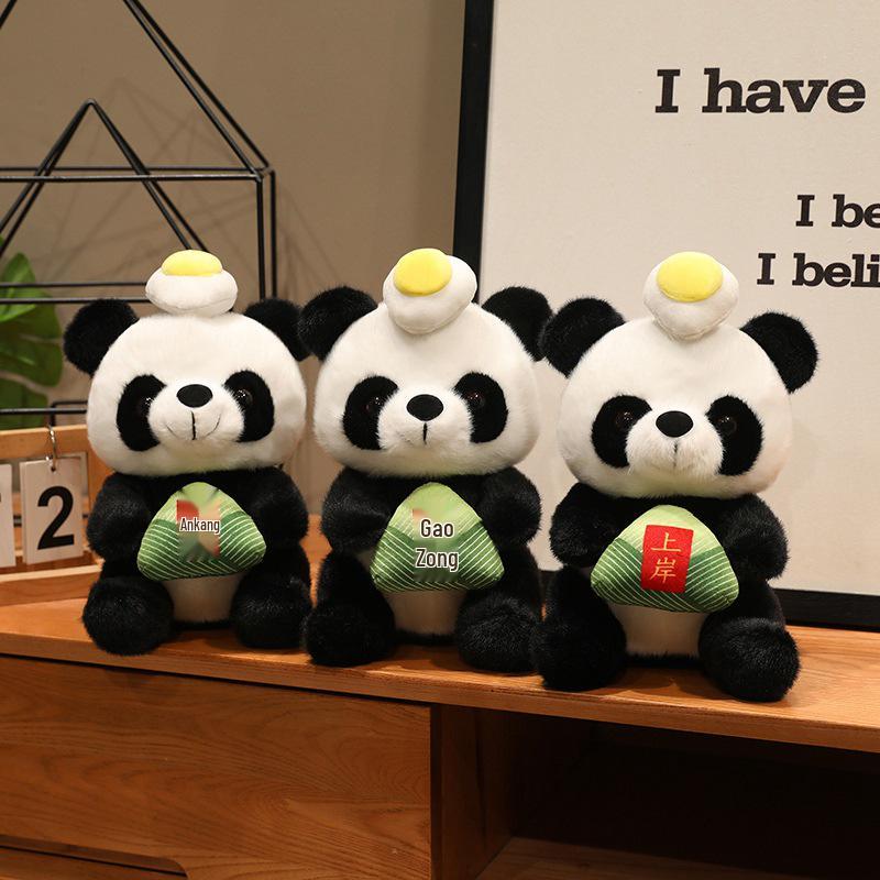 Graduation Panda Plush: Cute God of Studies Ornament for Success