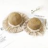 Sunshade Parent-child Summer Women's Sun Hat Handmade Straw Hats Practical Sun Hat