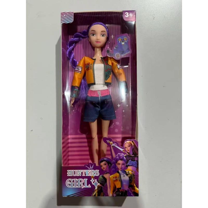 NEU Anime KPop Dämonenjäger Puppe Vinylspielzeug Rumi Mira zoi Charakter Vinylmaske Figur Geburtstagsgeschenk Fanclub-Geschenke