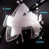 High Gloss Effects Chrome Plated Marker Pen Unique Plastic Reflective Ink Chrome Painting Pen for Glass