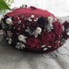Women's Hat Floral Beret - Women's Autumn/winter Windproof Warm Hat for Photoshoots Travel Shopping and Runway Shows