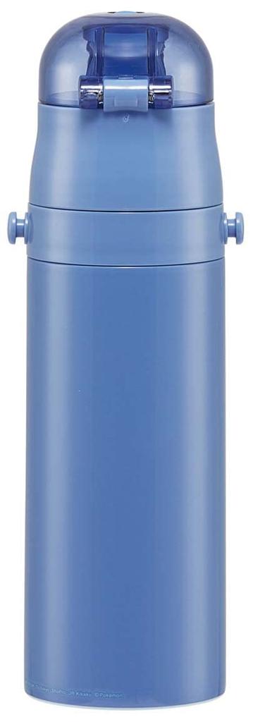 Skater Stainless Steel Water Direct Pokemon Lightweight Cold Storage Pokemon Sports Water Children's Bottle, Drinking, 470ml, Piplup, Child-friendly,