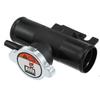 X Autohaux Engine Coolant Thermostat Housing Assembly 1350A043 for Mitsubishi Lancer