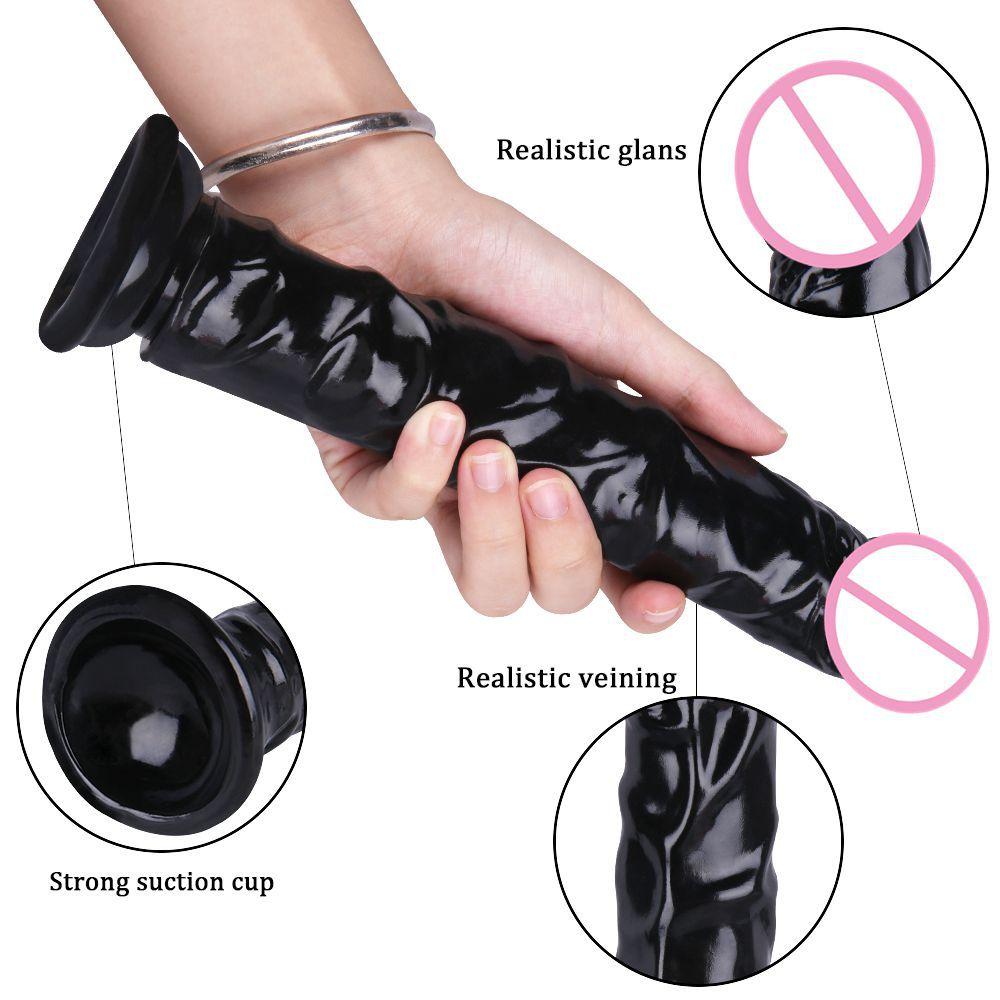 Female Adult Sucker Simulation Dildo Female Masturbation Erotic Sex Products