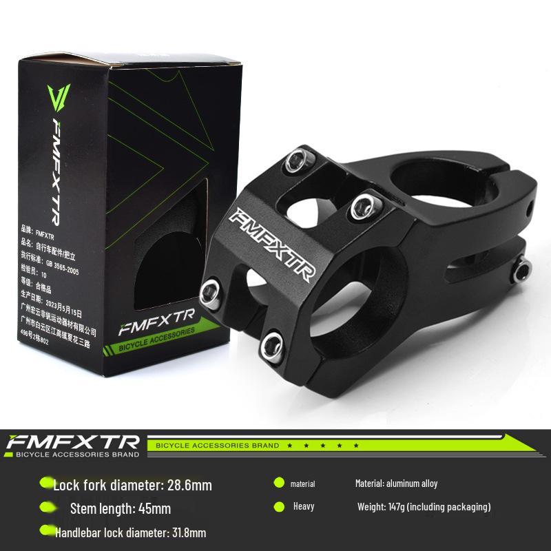 Downhill & Climbing Short Stem, 31.8mm Hollow Head Tube Handlebar Riser Accessory