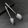 Thickened 410 Stainless Steel Knife, Fork and Spoon Home Restaurant Western Steak Knife and Fork Tea Spoon Tea Fork Tableware Se