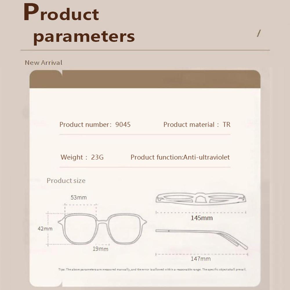 New Style Of Men And Women Versatile Glasses Metal Glasses Frame Face Decoration Flat Light Glass Myopia Glasses Frame MH95