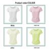 Stylish Quick-Dry Yoga Cover-Up: Spring/Summer Short Sleeve Fitness Wear with Beautiful Back Design for Women