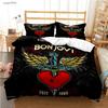 Casal Rock Band All Season Duvet Cover Comforter Bedding Sets Soft Quilt Cover and Pillowcases Boys Single/Double/Queen/King